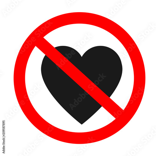 forbidden love sing vector