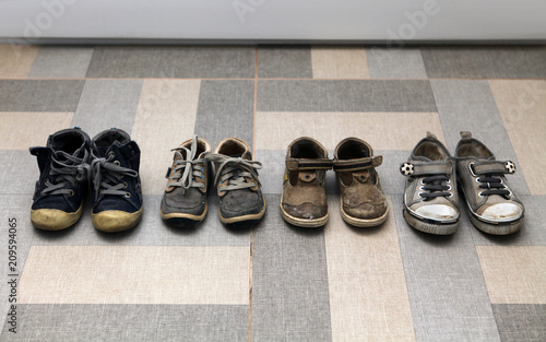 small dirty shoes photo