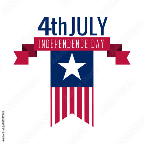 Happy independence day. 4th of July