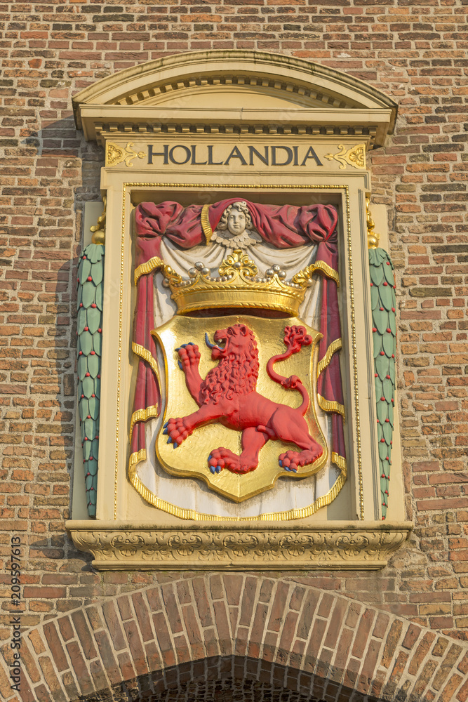 Hollandia coat of arms