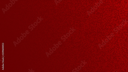 Abstract halftone gradient background in randomly shades of red colors