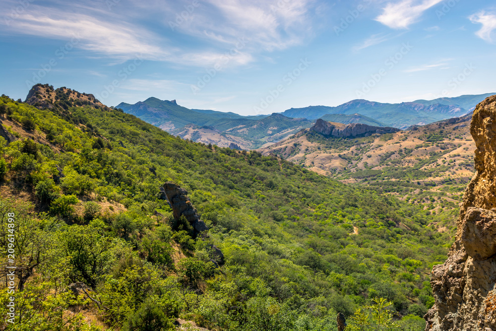 Mountain landscape Mountain landscape