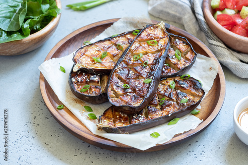 Grilled eggplant with Miso Glaze,nasu dengaku