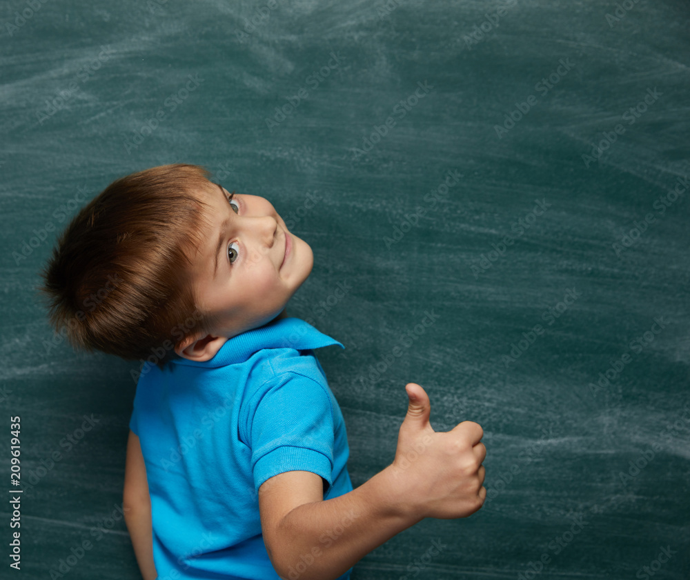 child in classroom