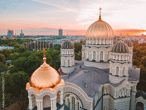 Cathedral of the Nativity of Christ in Riga, Latvia photo