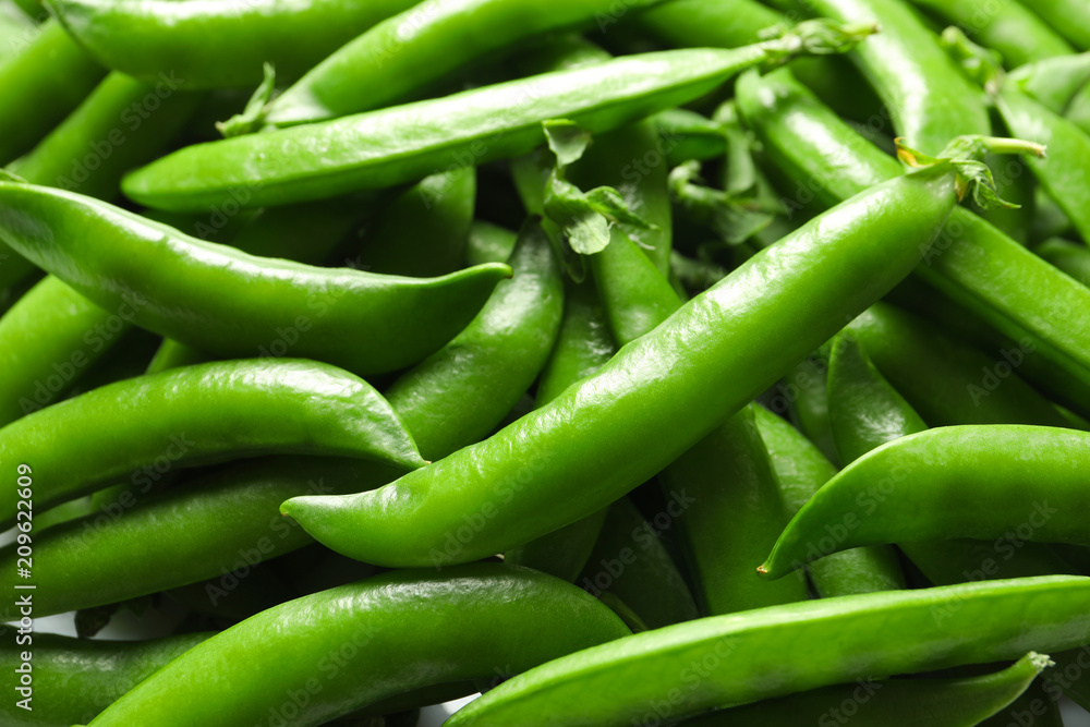Many fresh green peas as background, closeup Many fresh green peas as background, closeup