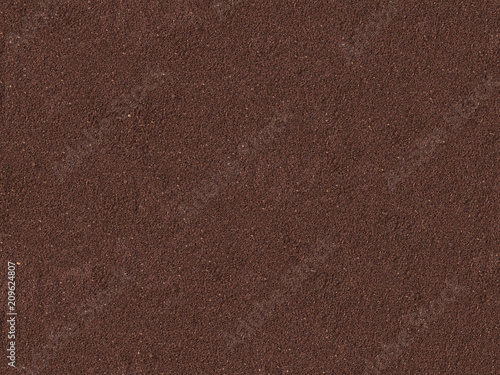 Ground coffee background texture