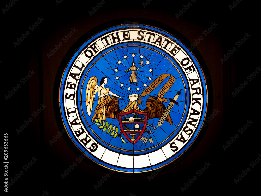 Obraz premium State of Arkansas Seal