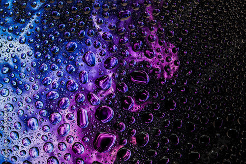 Close up of a water drops
