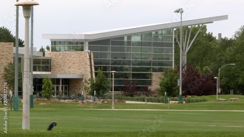 College Campus Building Enterance