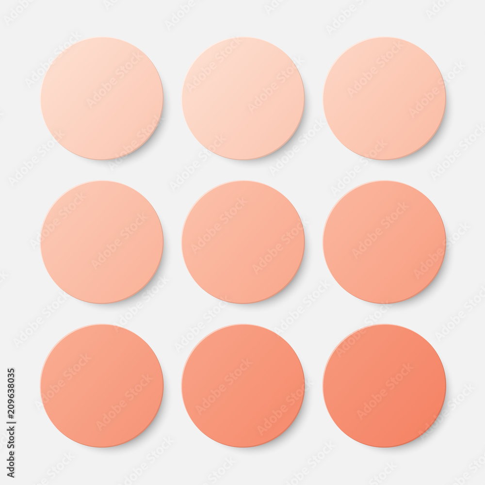 Nine Orange Circles Button. Circle Banner. Nine Orange Circles Button. Circle Banner.