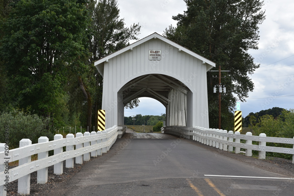 Oregon Covered Bridges near Portland Woodburn