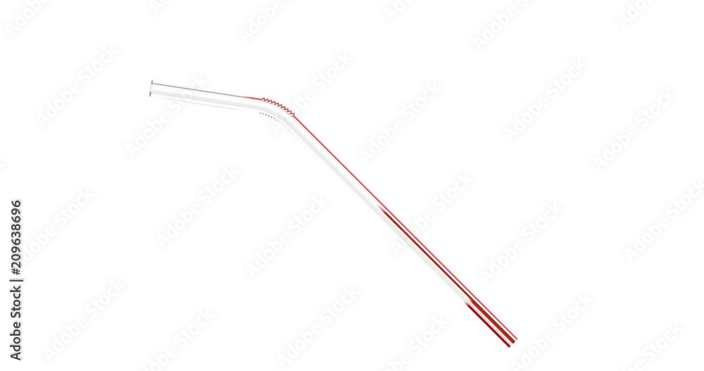 refusal of disposable plastic drinking straws in favor of reusable glass drinking straw isolated on white background, stock video motion graphic animation in 4k resolution refusal of disposable plastic drinking straws in favor of reusable glass drinking straw isolated on white background, stock video motion graphic animation in 4k resolution
