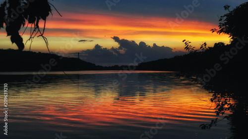 Sunset River Reflection © Daniel