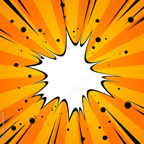 comic hit splash effect
