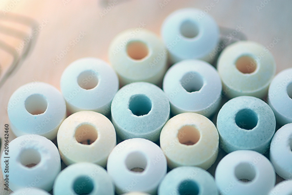 Abstract round pattern of candies Abstract round pattern of candies