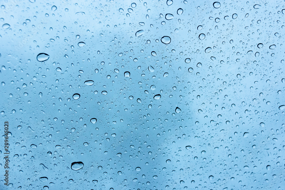 Raindrops on the windshield background