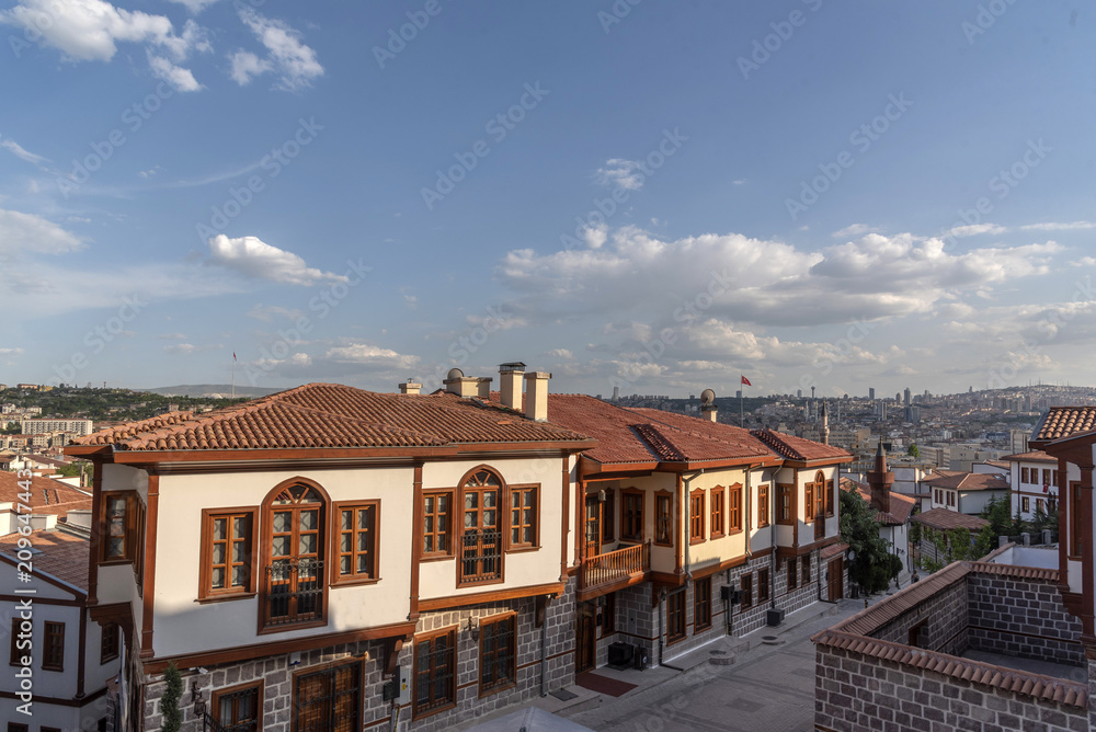 Historical Ankara Houses at Ankara