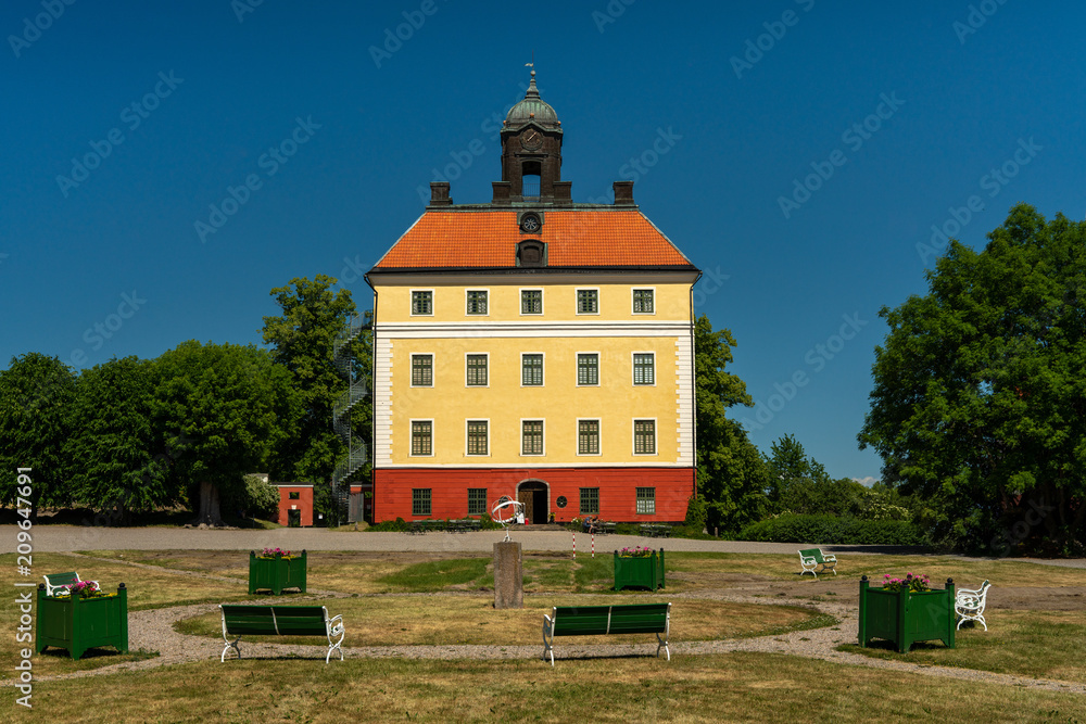 Fototapeta premium Swedish castle of Angso