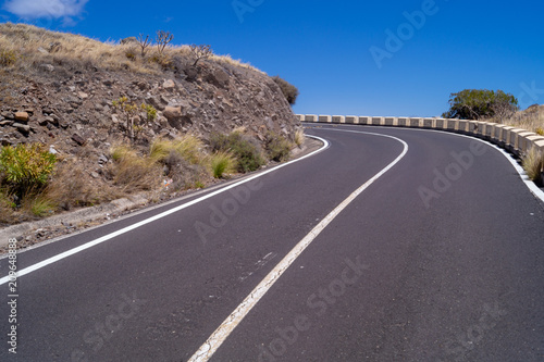 road over the ocean, Tenerife