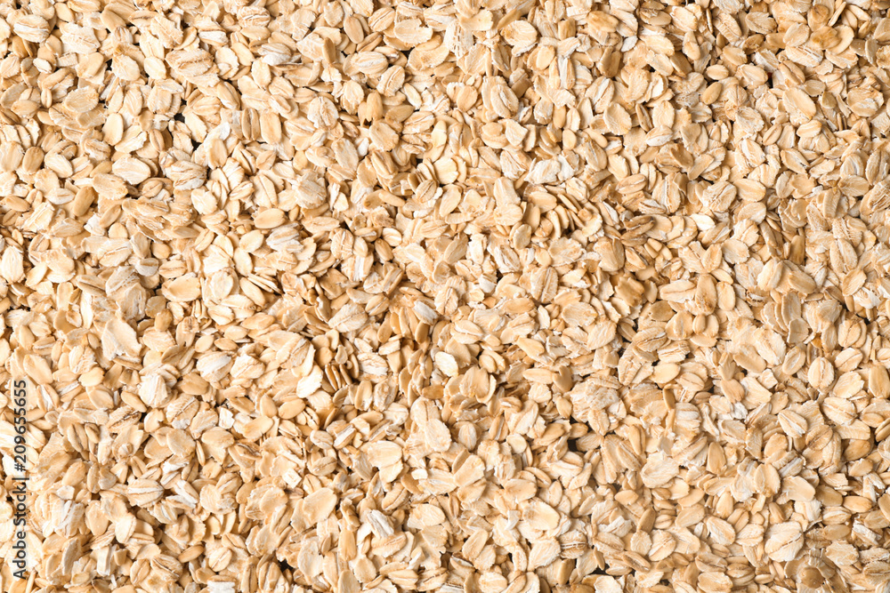 Raw oat flakes Raw oat flakes