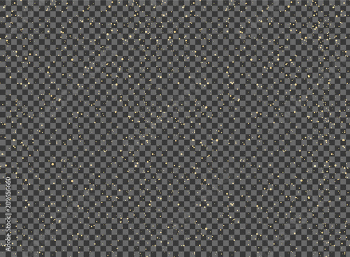 Abstract yellow paint splatter on transparent background.
