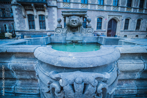 Der dritte Burghof der Prager Burg in Sommer in Prag, Tschechische Republik photo