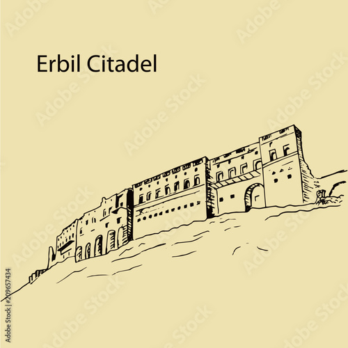 Erbil Citadel, Hawler, Kurdistan, Iraq, qalay Hawler