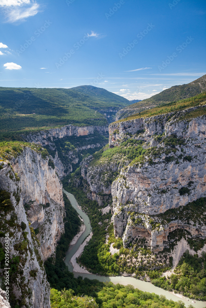 Fototapeta premium Gorges du Verdon, Rougon, Francia