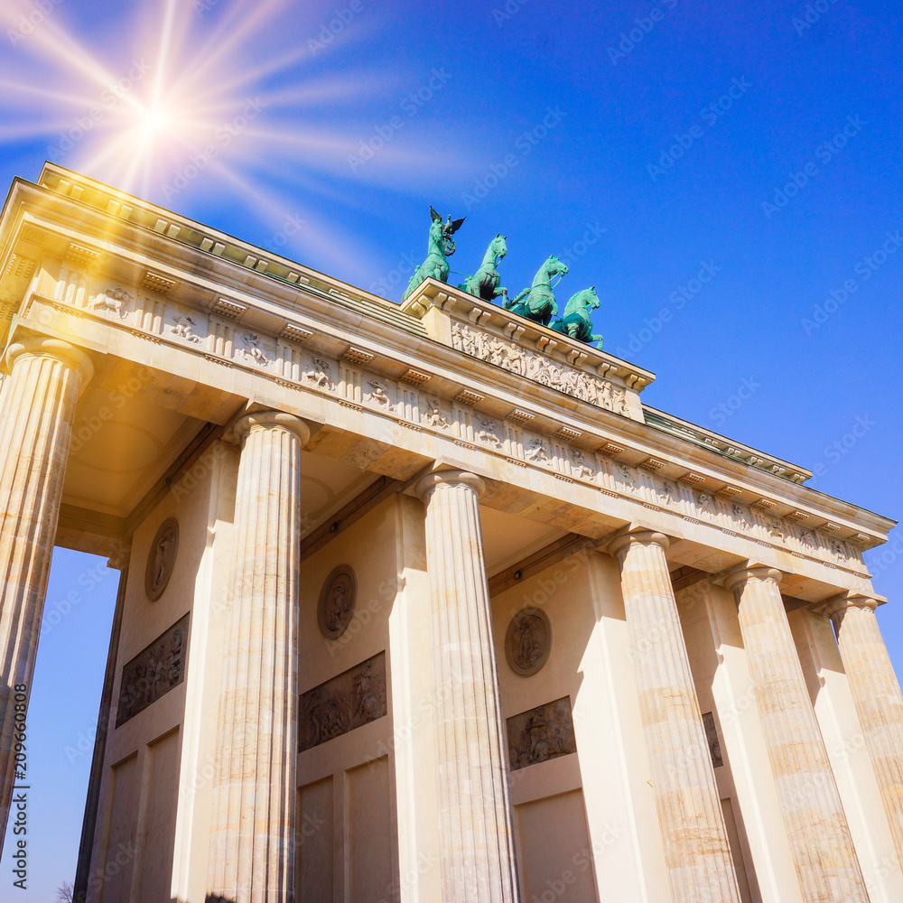 Fototapeta premium Brandenburger Tor Berlin, Germany