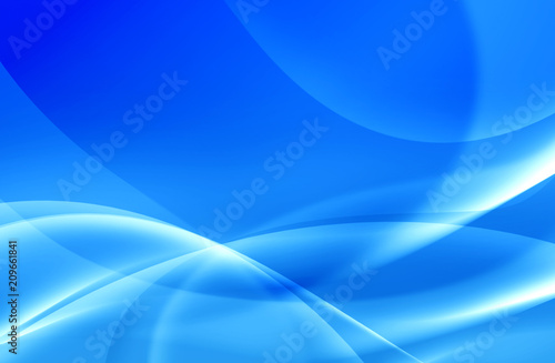 abstract blue waves background