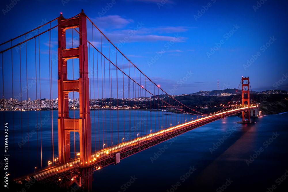 Golden Gate by Night