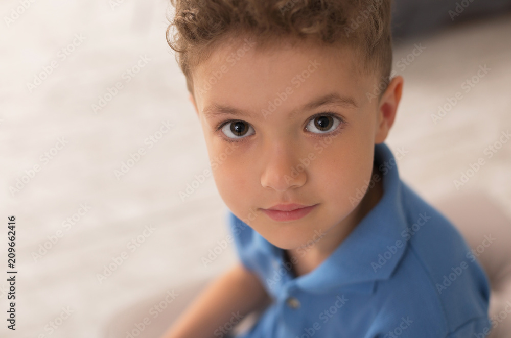 Little Boy With Light Brown Hair