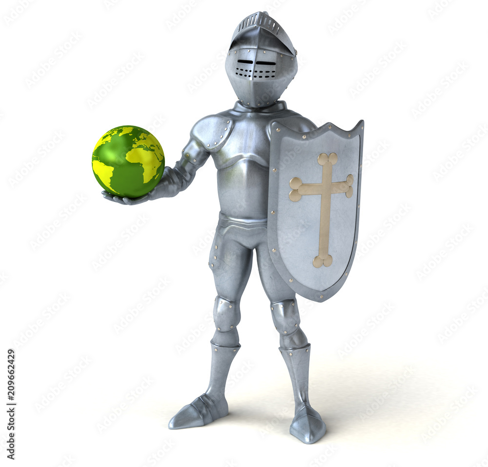 Fototapeta premium Fun knight