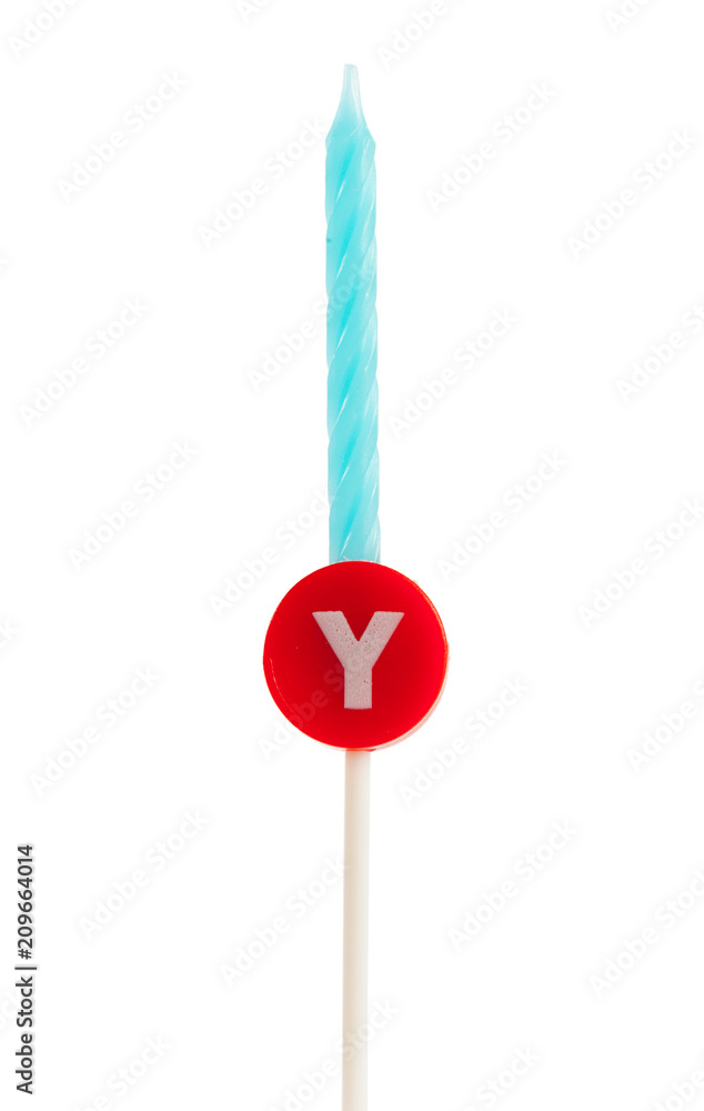 Colorful happy birthday candles Colorful happy birthday candles