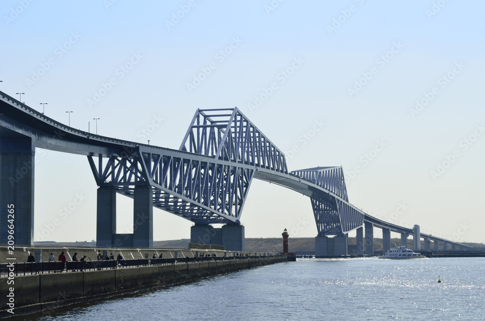 Naklejka premium 東京ゲートブリッジ