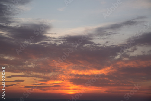 Fototapeta Naklejka Na Ścianę i Meble -  clouds sunset