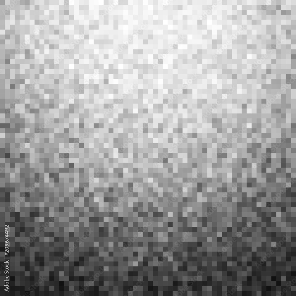 Fototapeta premium Abstract gray geometric background with squares. Vector illustration.