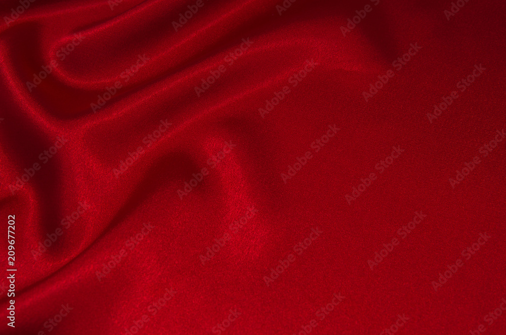 red satin or silk fabric as background red satin or silk fabric as background