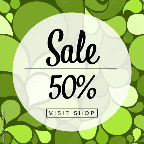 Sale social media template design