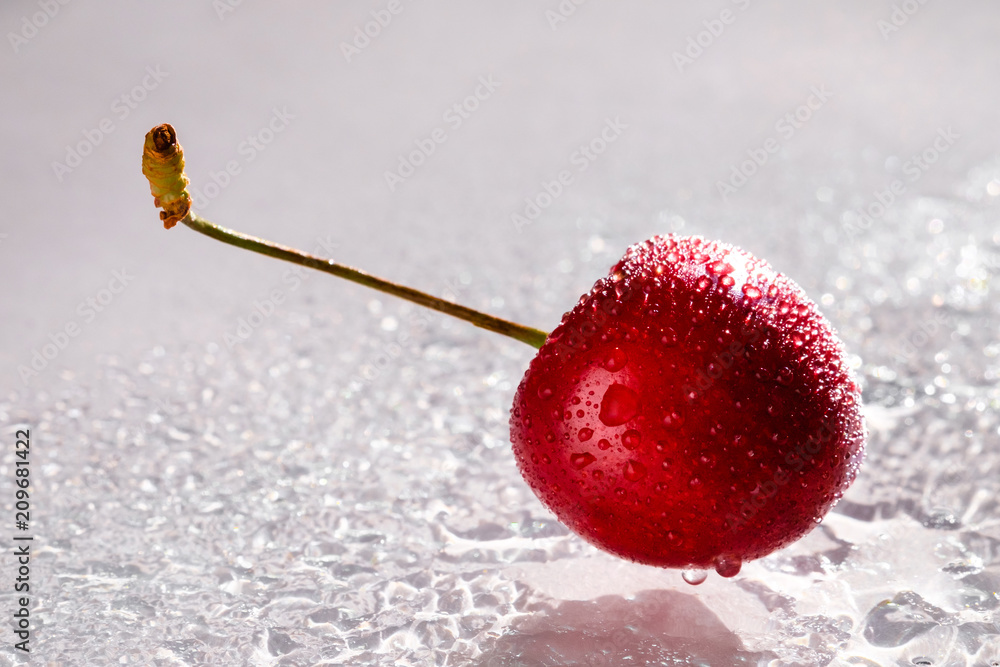 Cherry isolated on white background Cherry isolated on white background