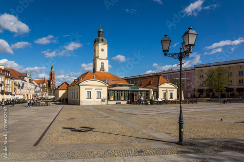 Town hall on the Kosciuszki market in Bialystok, Podlaskie, Poland