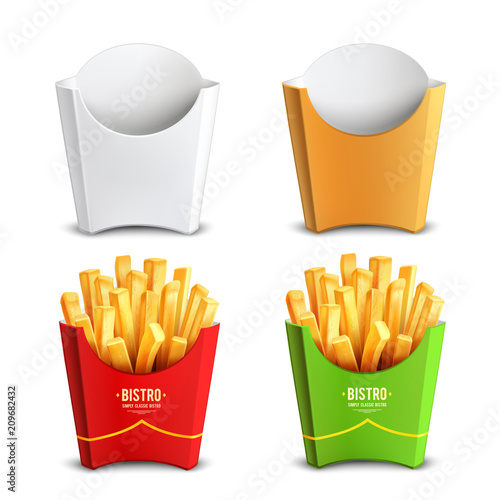French fries 2x2 Design Concept