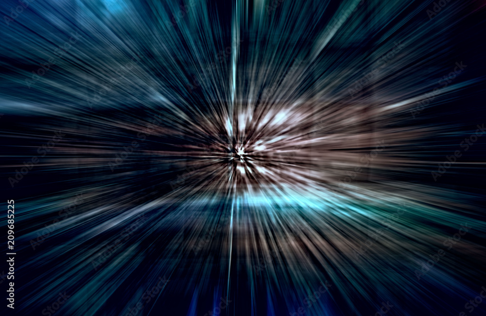 Acceleration speed motion, Light and stripes moving fast over dark background Acceleration speed motion, Light and stripes moving fast over dark background