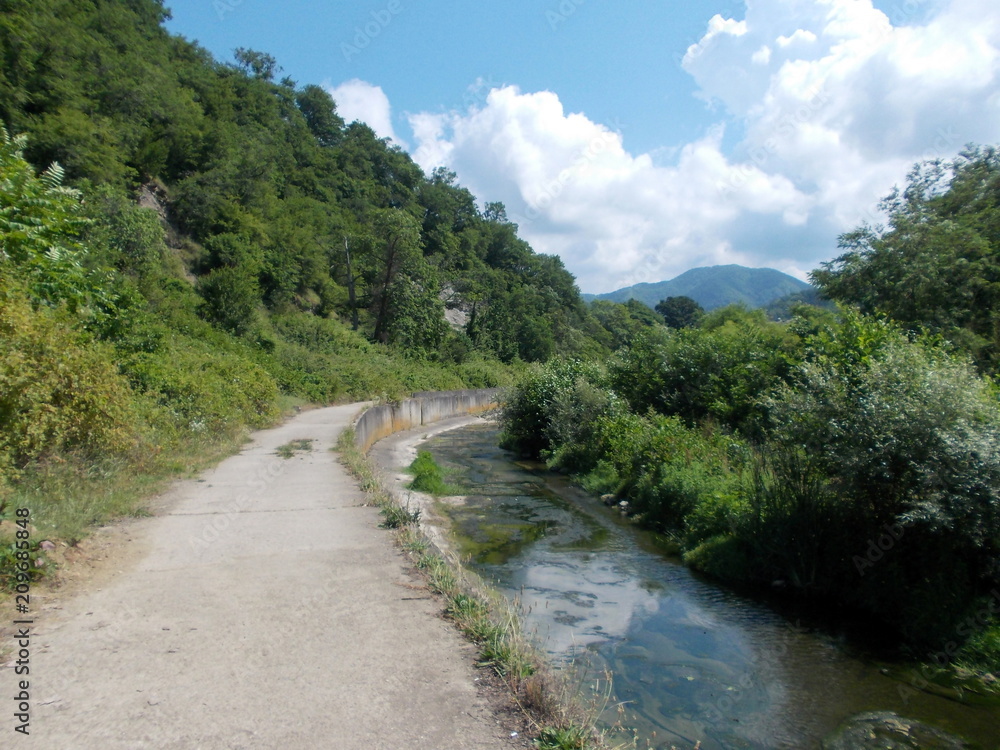 Fototapeta premium Горный пейзаж