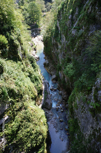 Tolminska Korita, slovenie