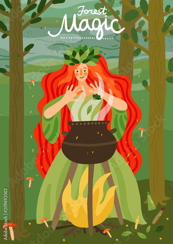 Forest  Fairy-Tale Character 
