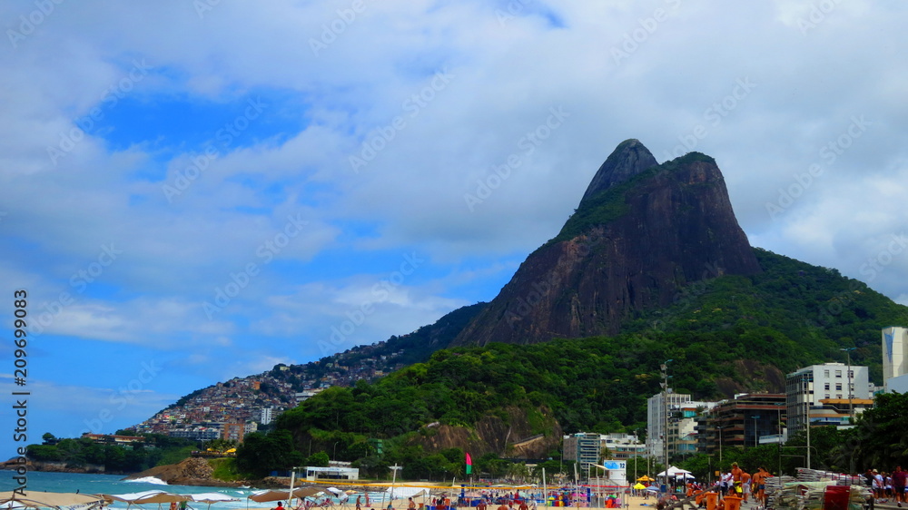 Leblon Beach in Rio de Janeiro
