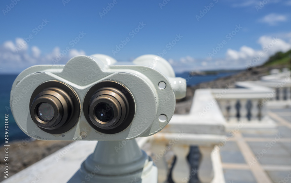Big binoculars