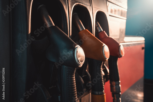 petrol station pump photo
